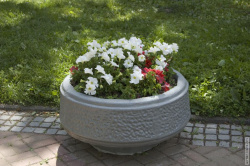 бетонная ваза