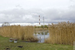 лавочка с видом на тэц