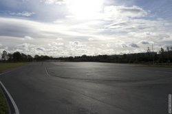 разворотное кольцо лыжероллерной трассы